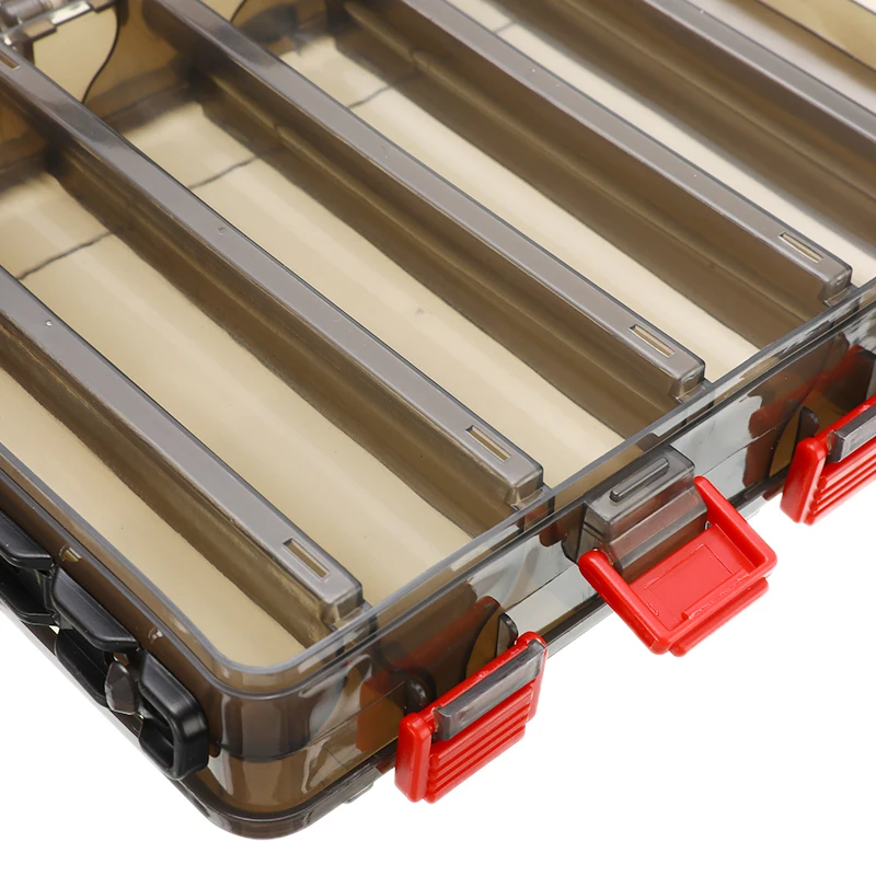 

Double Fishing lure Box Multifunctional Fishing Box Accessories Box Hooks Spoons Storage Boxes Lure Box Fishing Tackle