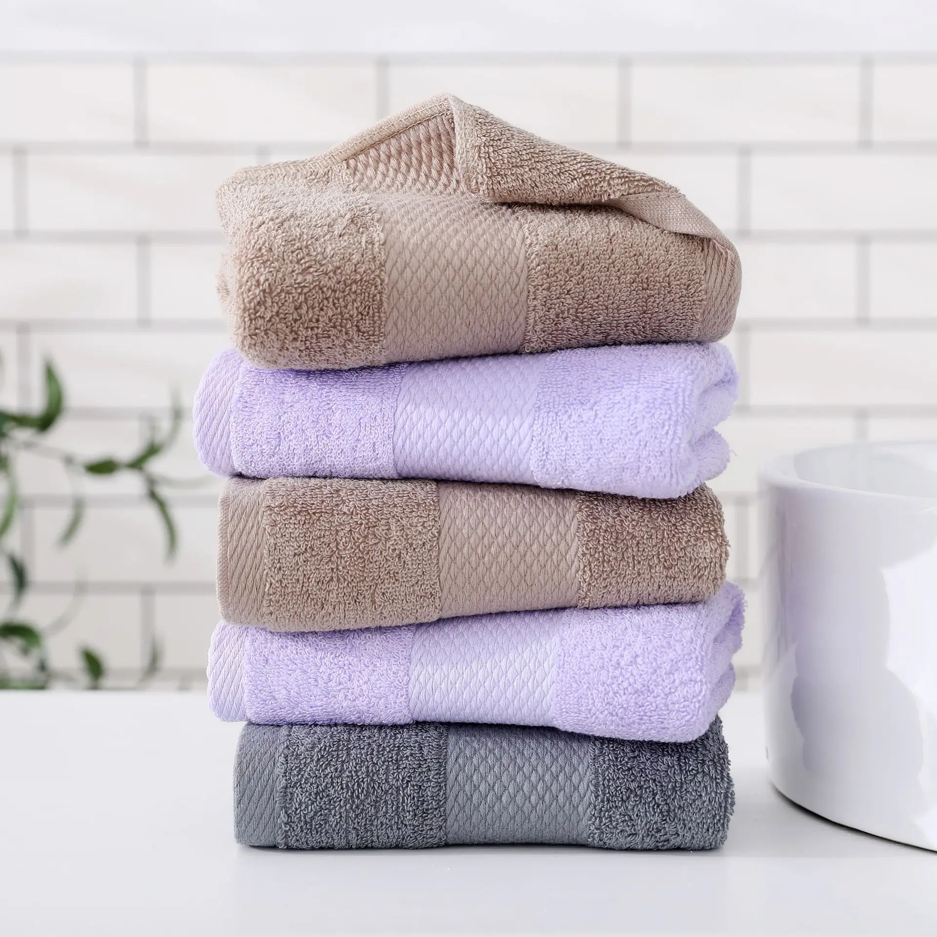 

2pcs 34*74 cm Face towel Super soft long stapled cotton towel excellent water-absorbing quality towel