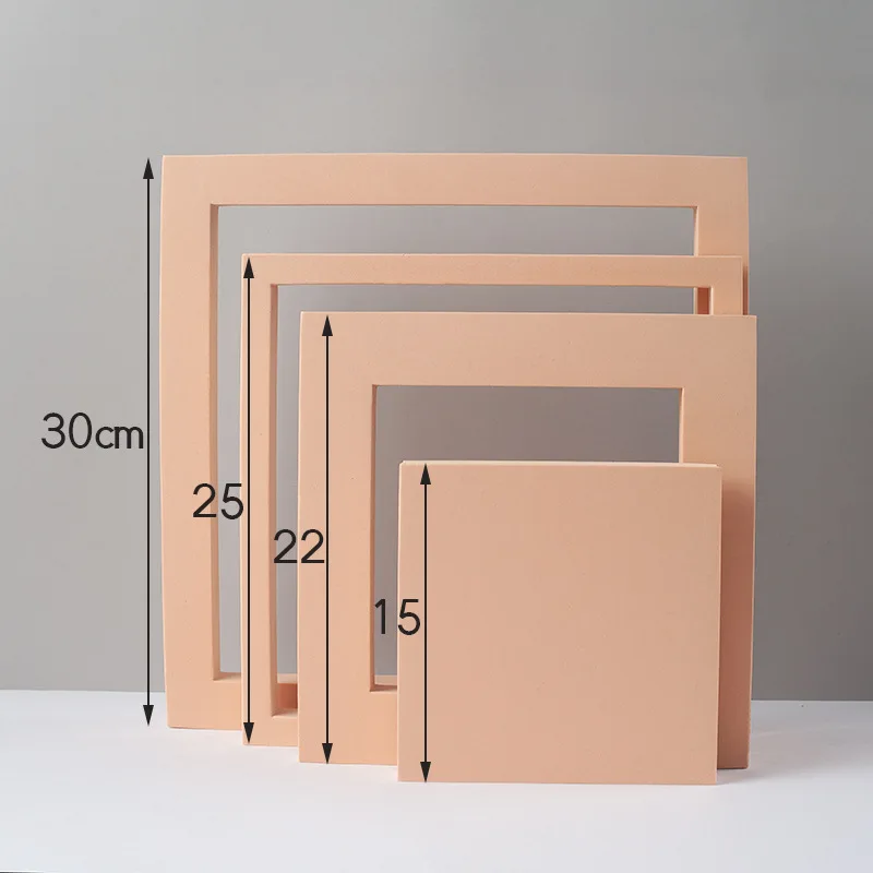 INS ветрозащитная сетка красный куб реквизит для фотосъемки украшение Белый