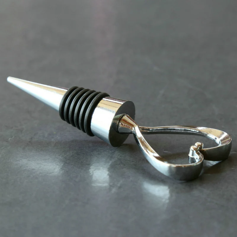 Вакуумная пробка для бутылки вина металлическая в форме сердца 1 шт.|Другие