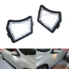 2 шт. для Volvo V40 V50 V60 V70 MK3 C70 MK2 XC90 XC70 XC60 Jaguar XK XF светодиодный подсветильник ка для бокового зеркала заднего вида