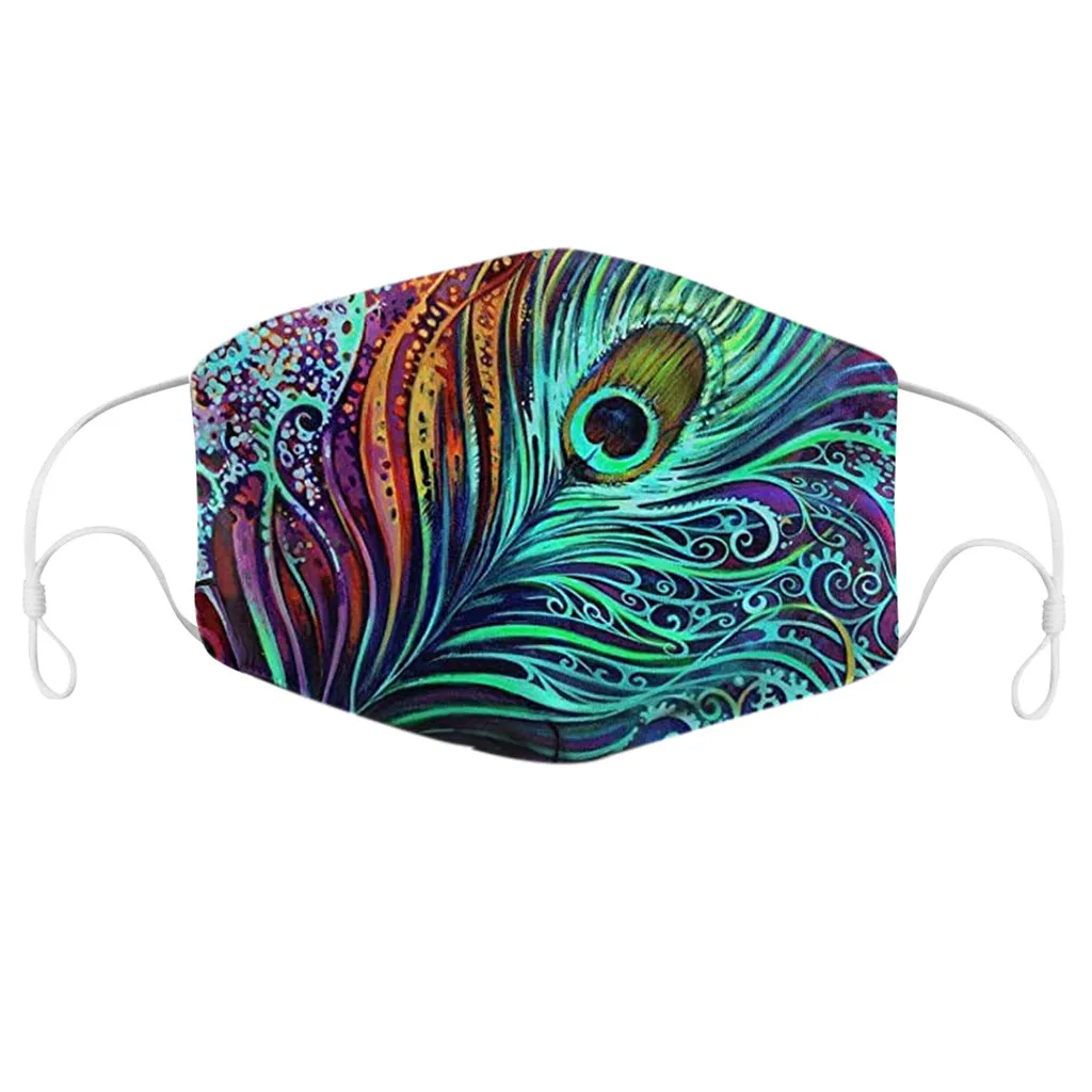 

Universal Face Mask And Smog-Washable MaskFor Adults In Europe And America Non-woven fabric with 2 PCS Filter Mascarar