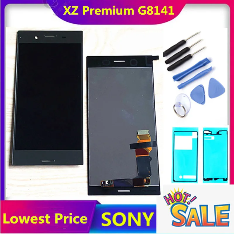 ЖК дисплей erlies 4K для SONY Xperia XZ Premium с сенсорным экраном и дигитайзером в сборе