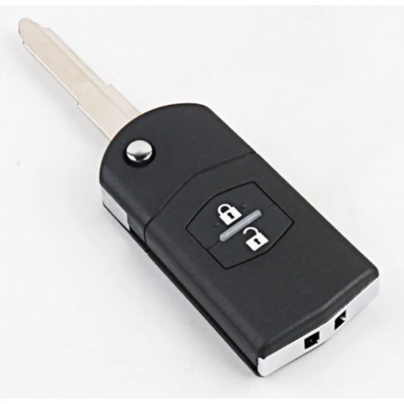 Дистанционный ключ DAKATU с двумя/3-мя кнопками корпус Складной флип-чехол