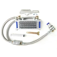motorcycle engine oil cooler oil cooling radiator system kit for honda cb cg 100cc 250cc