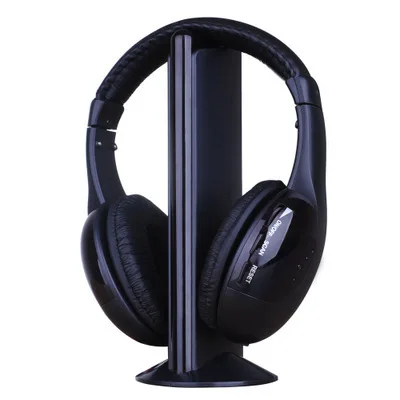 5 в 1 Беспроводной стерео наушники с 3 мм Музыка микрофон С Подавлением Шума ТВ для