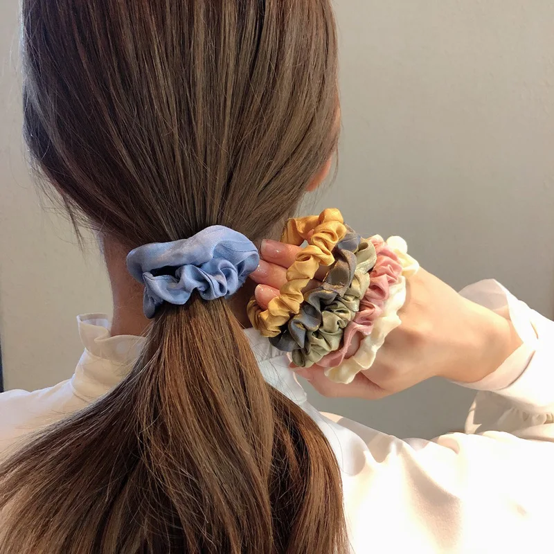 6 шт./лот новинка резинка для волос девочек милые эластичные резинки женские