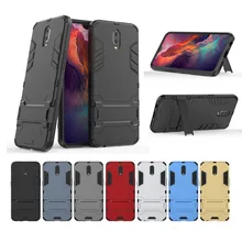 For Oppo R 17 PRO 15  11 9 S PLUS Shockproof TPU Bumper Holder Stand Armor Phone Case