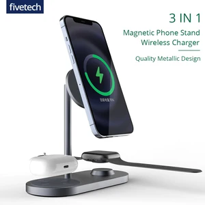 3in1 Wireless Charger For iPhone 13/12 pro/11/8 Magnetic Wireless
Charging Station for Airpods Pro/iwatch Chargers