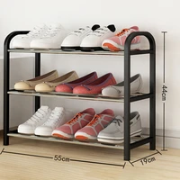 multi layer shoe rack thickened steel pipe standing shoe rack diy shoes storage shelf home living room organizer accessories