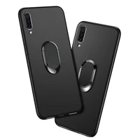 cover for meizu 16xs m926q case meizu16t red blue black classic finger ring 360 degree rotation soft silicon