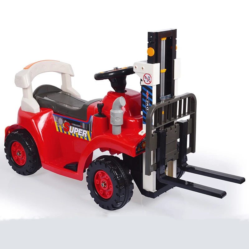 

Factory Direct sales Large children's electric forklift truck Four-wheeled toy stroller Kids forklift can ride on