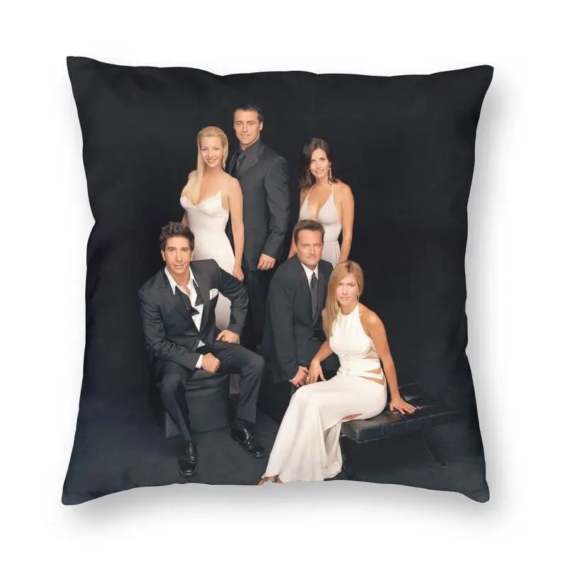 

Classic Friends TV Show Cushion Cover 45x45cm Velvet Cute Pillow Decor Home