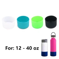 slip proof silicone boots sleeves fit for 12 2432 40oz for hydro flask bottle outdoor camping hiking cycling accessories gear