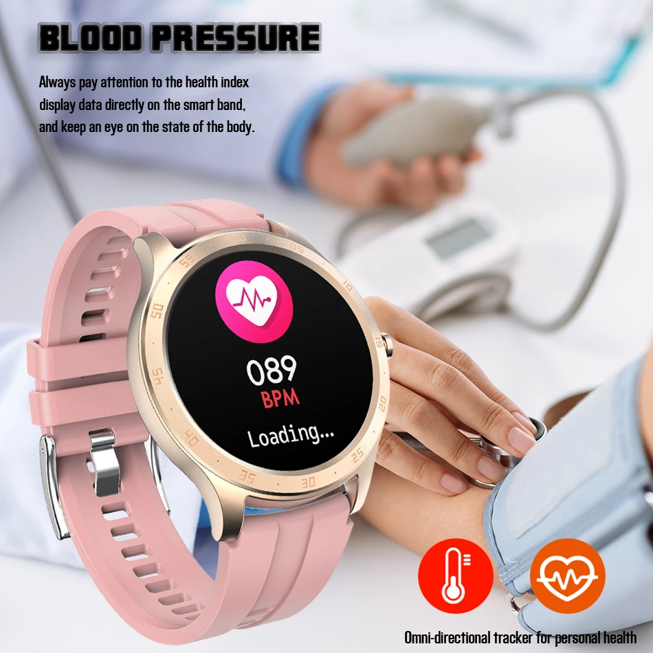 Смарт-часы LIGE мужские/женские спортивные с сенсорным экраном и Пульсометром |