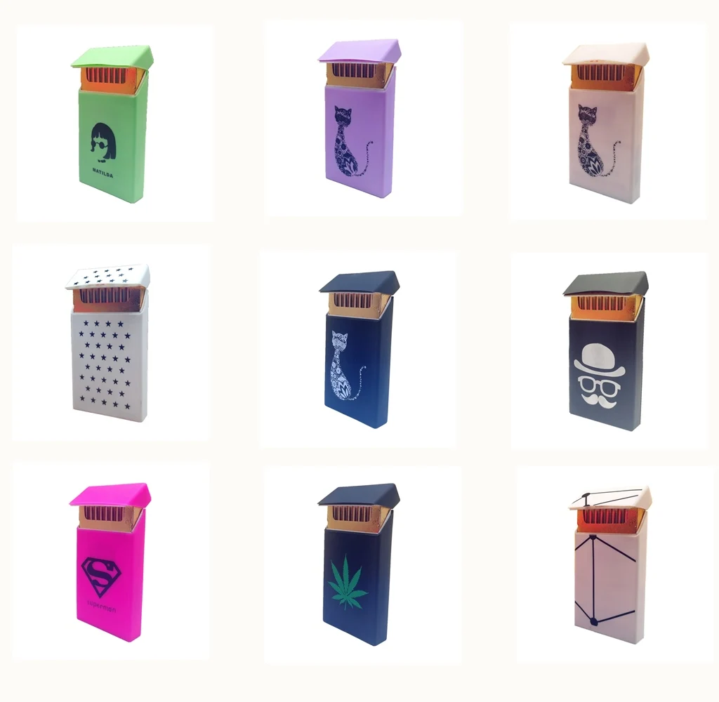 Тонкий 100 женский длинный Чехол для сигарет/чехол курительной девушки красивое