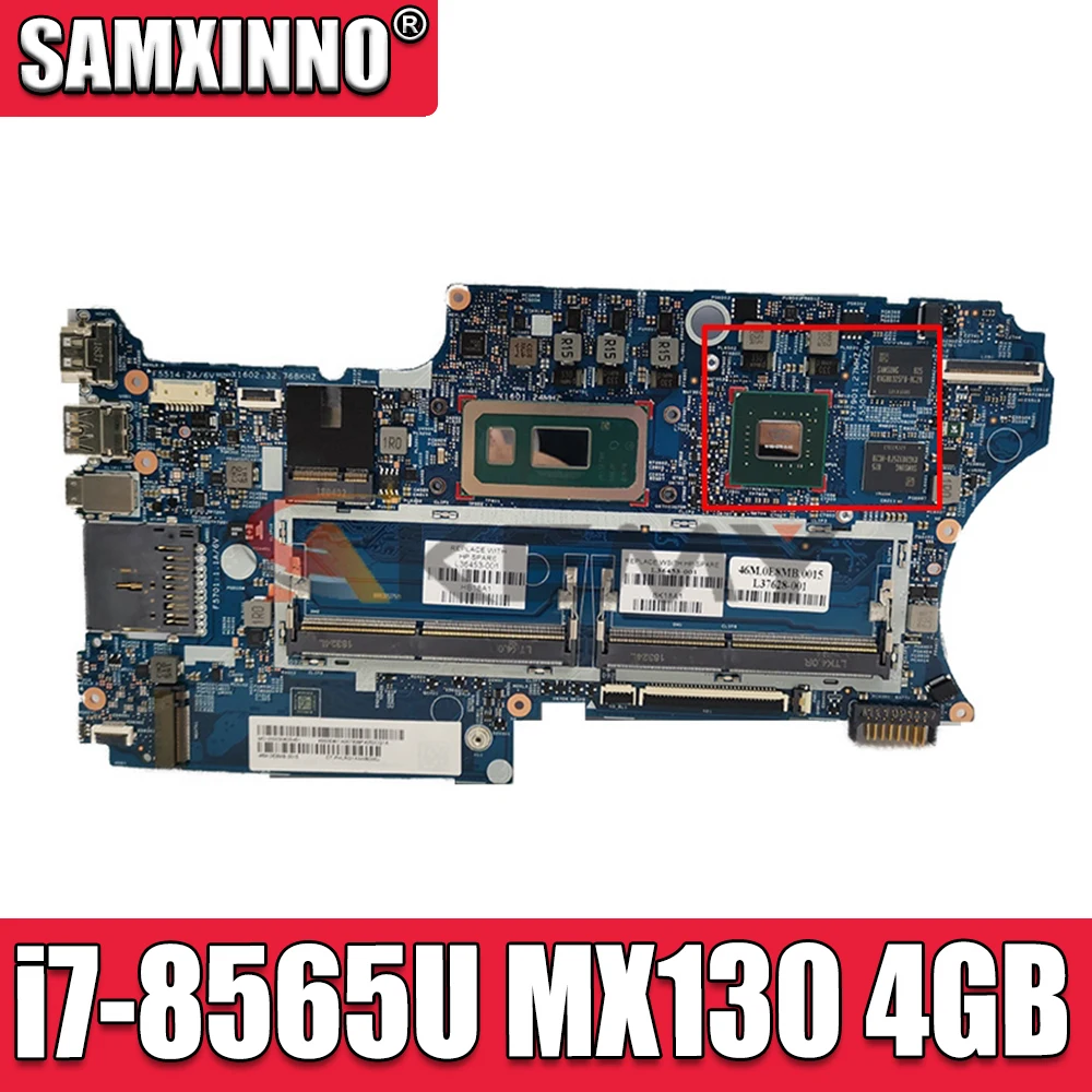 

AKEMY L36453-001 L36453-601 X360 материнская плата для ноутбука HP x360 14-CD 14M-CD 14m-cd0000 с i7-8565U MX130 4 Гб тест ОК