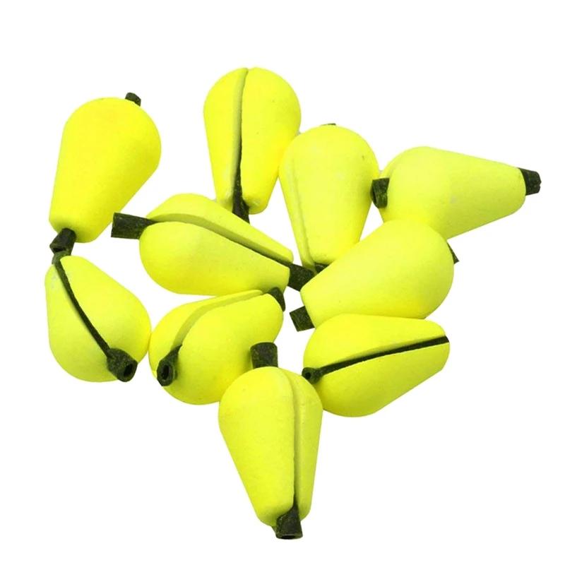 6 шт. Летающая рыбалка поплавок ударные индикаторы пена желтый| |