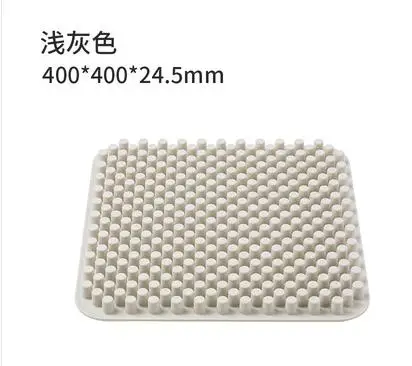 Xiaomi JordanJudy Массажная Силиконовая Подушка массажная пеленка для здоровья Подушка против декубита дышащая офисная Подушка умная - Цвет: Светло-серый
