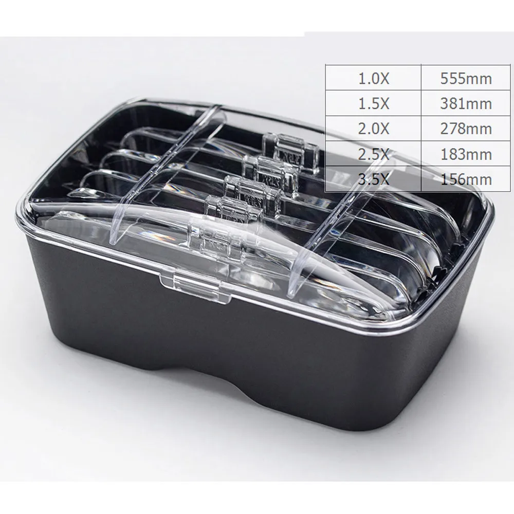 

Glasses Magnifier Glass 1.0x 1.5x 2.0x 2.5x 3.5x Adjustable 5 Lens Loupe Led Light Headband Magnifier Glass Lamp For Read#dg4