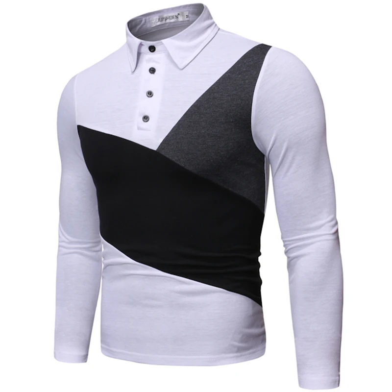 Осенняя и зимняя новая мужская рубашка с длинным рукавом большого размера Тонкая