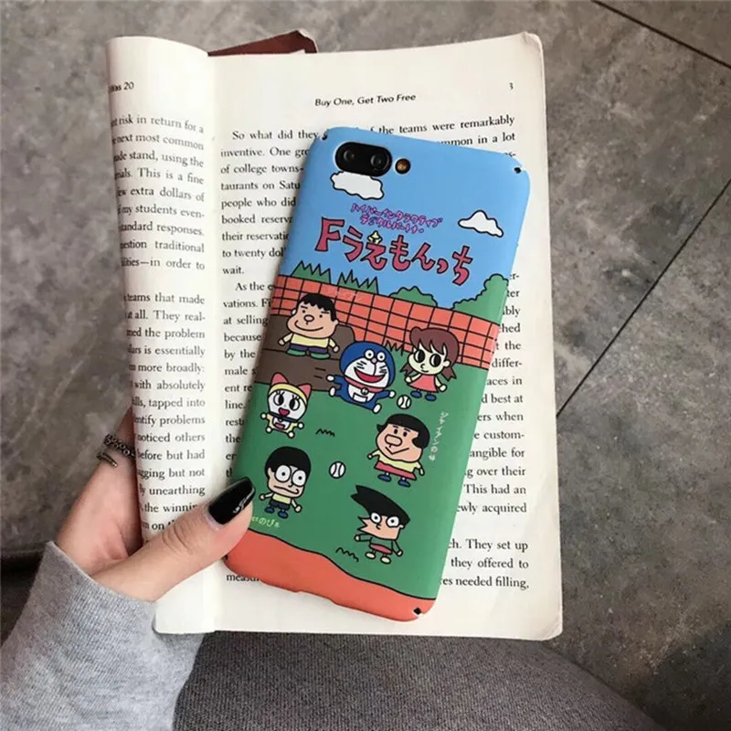 LANCHE Phone Case For Xiaomi Redmi Note 7 8 Cute Anime hard plastic Cover xiaomi mi 9 se A3 lite 6X case |