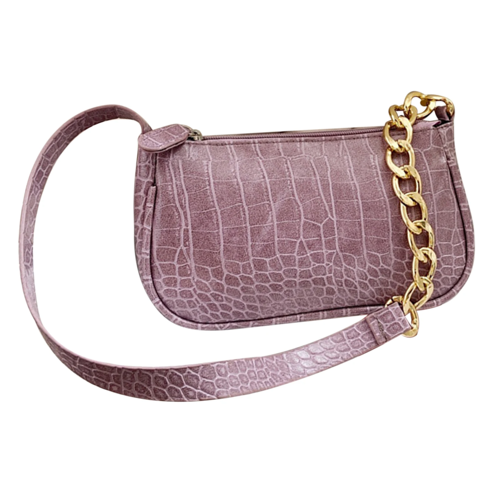 Подмышка Женская дорожная на молнии элегантная маленькая сумочка из