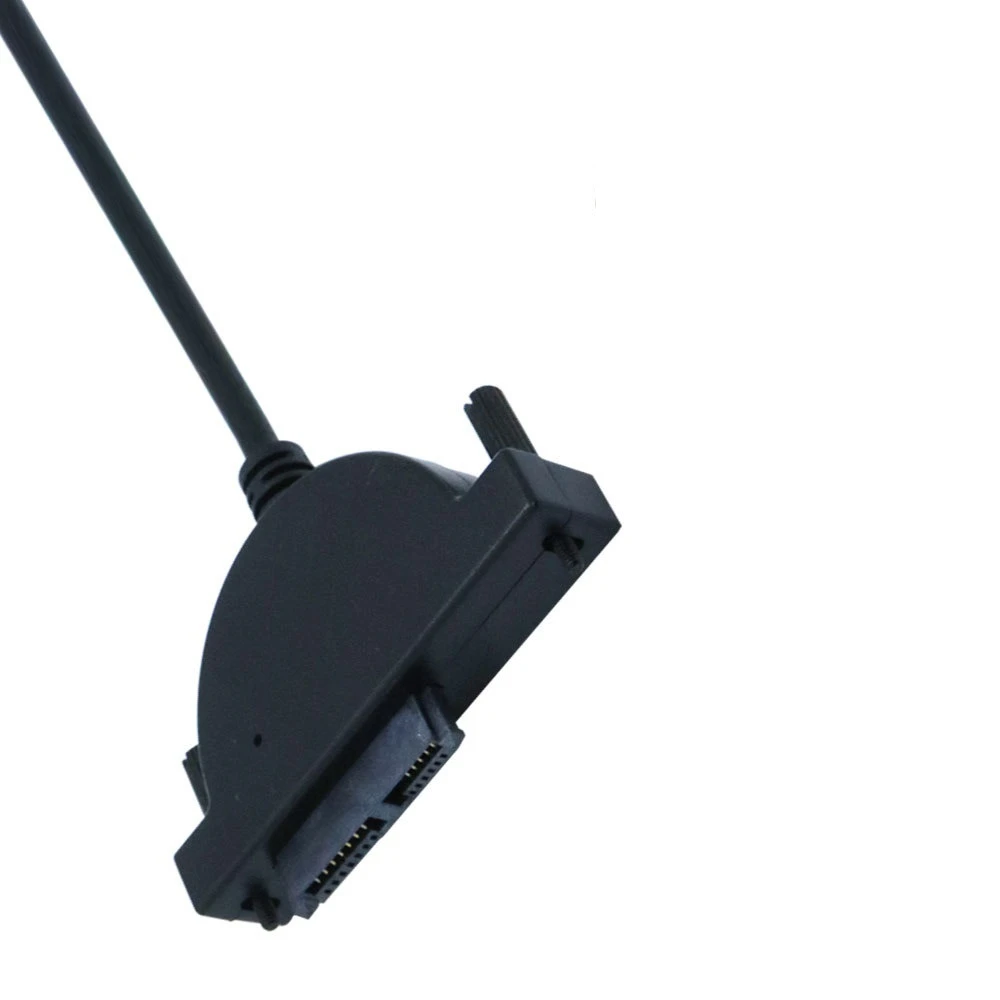 13Pin адаптер Новый USB 2 0 Mini Sata II 7 + 6 для ноутбука CD/DVD ROM Slimline привод конвертер винты