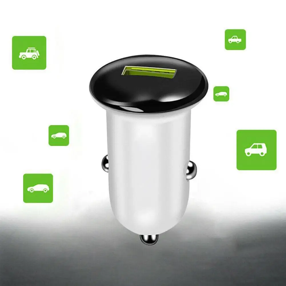 Мини 18 Вт Быстрое Зарядное устройство USB прикуриватель адаптер зарядка 3,0 Автомобильное зарядное устройство автоматическая зарядка для мобильных телефонов Xiaomi One plus 5T