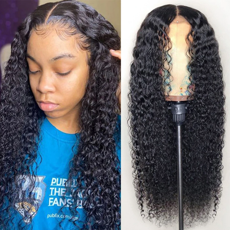 

Парик на сетке 5x5, парик с кудрявыми натуральными волосами для женщин, парик без клея на 4x4, 28, 30 дюймов, HD, прозрачный, перуанский, с глубокой в...