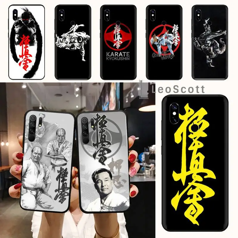

Oyama Kyokushin Karate Phone Case For Xiaomi Redmi note 7 8 9 t max3 s 10 pro lite funda shell coque cover