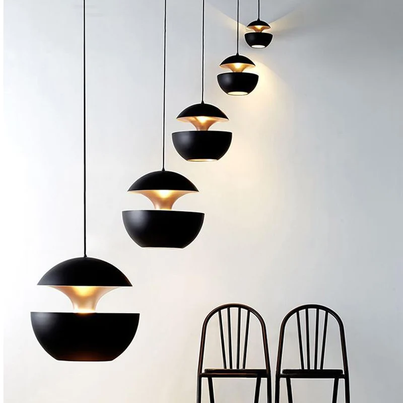 Светодиодные подвесные лампы в скандинавском стиле простые светодиодные люстры