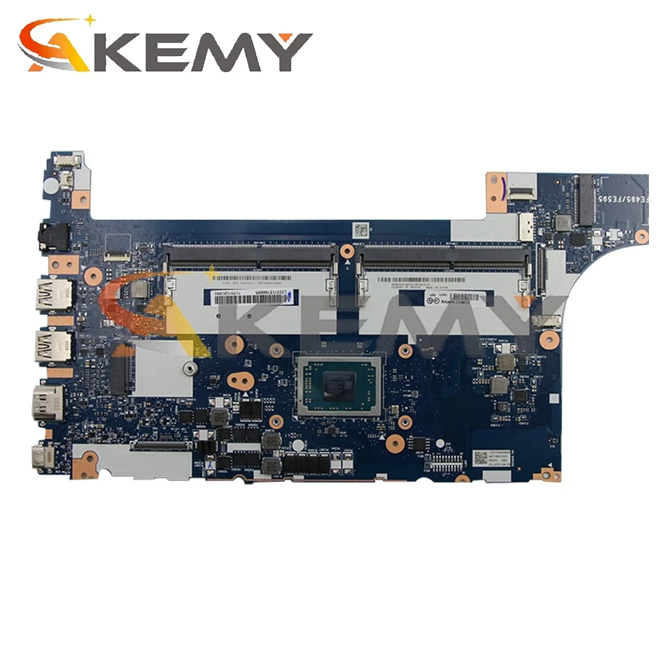 Bestellen Für Lenovo E595/E495 Laptop Motherboard NM-C061 W/ CPU R3 3200U Motherboard DDR4, Es Wurde 100% Vollständig Getestet Mainboard