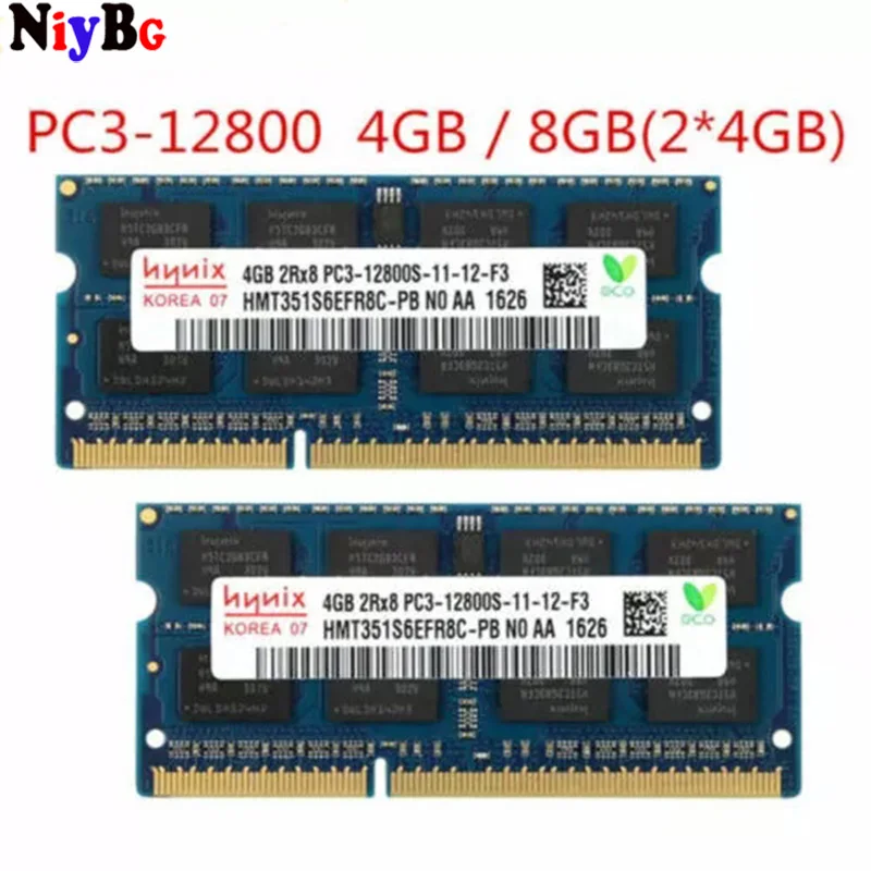

Оперативная память Hynix DDR3, 4 ГБ, 8 ГБ, 1600 МГц, PC3-12800S SODIMM, 204PIN
