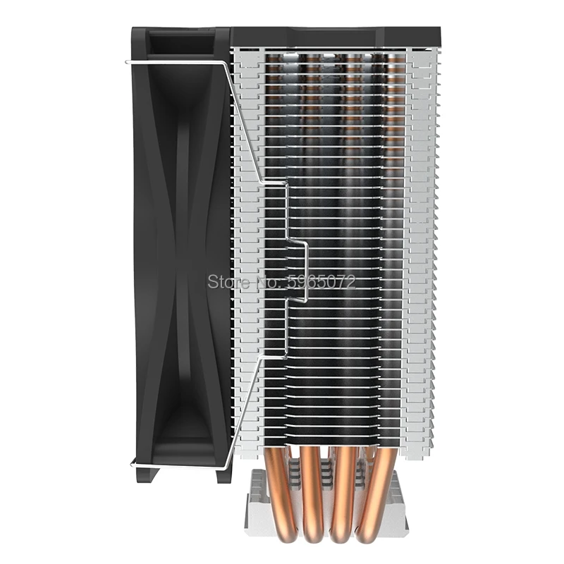 Кулер Pccooler 120 мм кулер ЦП RGB компоненты кулера компьютерного процессора ШИМ