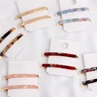 Imixlot 2 шт. модный элегантный ацетат длинные Заколки для женщин и девочек, очаровательное, заколки для волос заколка для волос модные аксессуары для волос