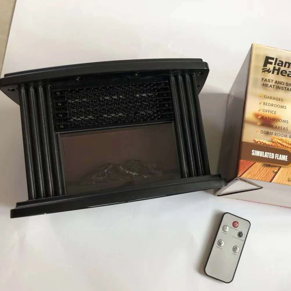 1 шт. подвижный миниатюрный Электрический камин Настольный портативный