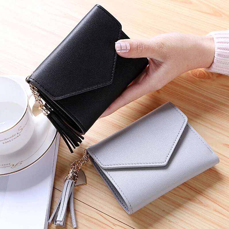 1 шт. Женский кошелек с кисточками в форме конверта|Женские кошельки| |