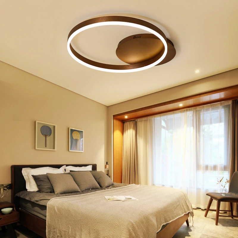 Современные потолочные светильники прикроватная лампа для гостиной Простые