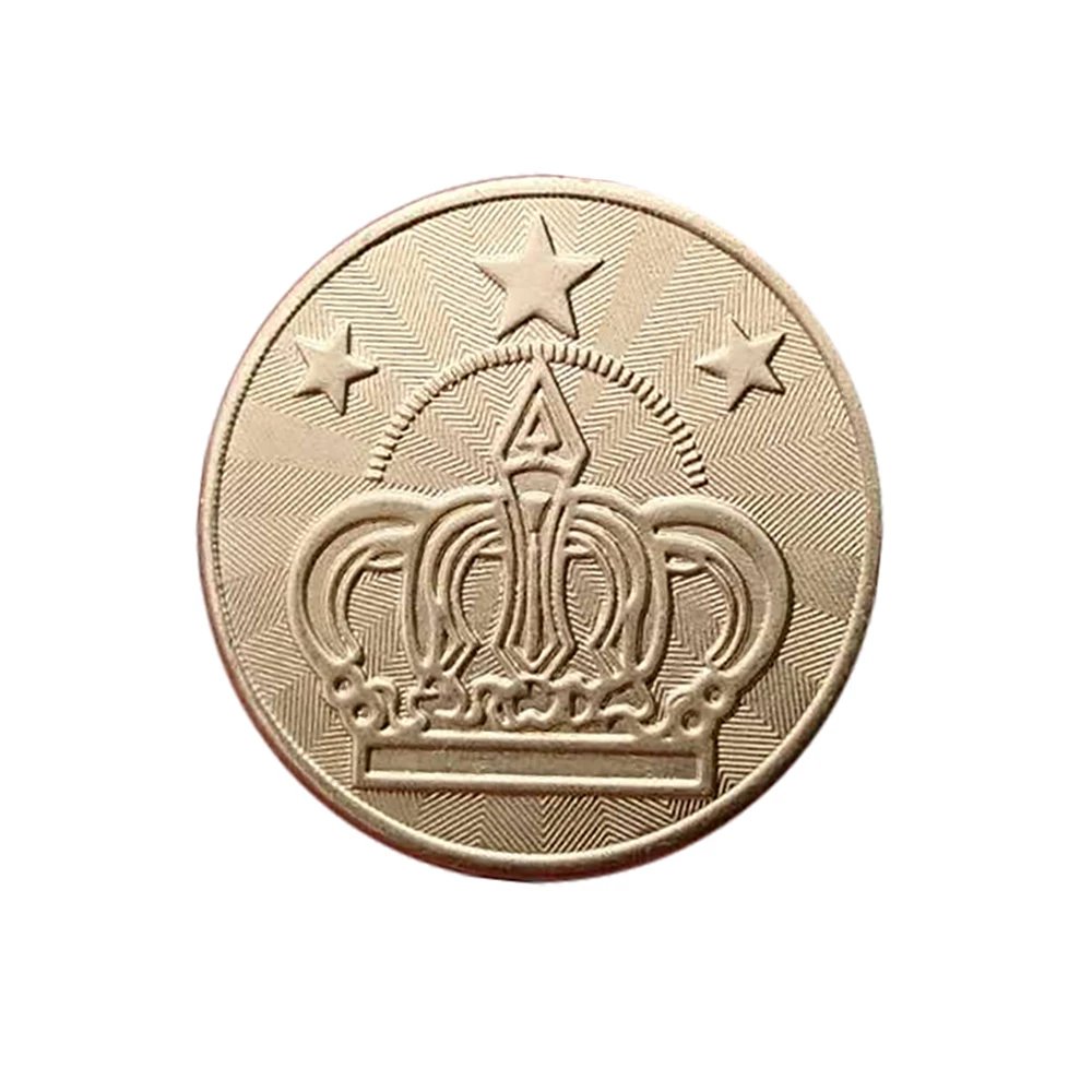 Жетоны для аркадных игр металлические 25 мм 100 шт. из нержавеющей стали | Спорт и