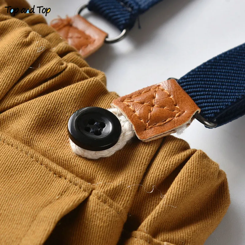 Комплект одежды для маленьких мальчиков рубашка с бантом и коротким рукавом +