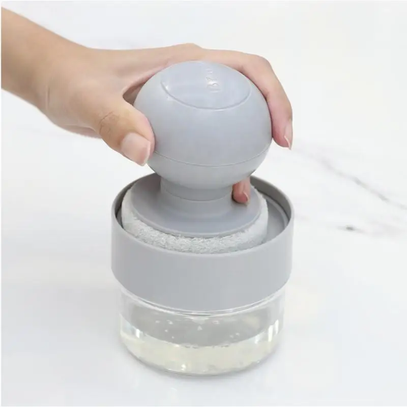 Кухонная щетка для мытья посуды чистки кастрюль креативная автоматическая