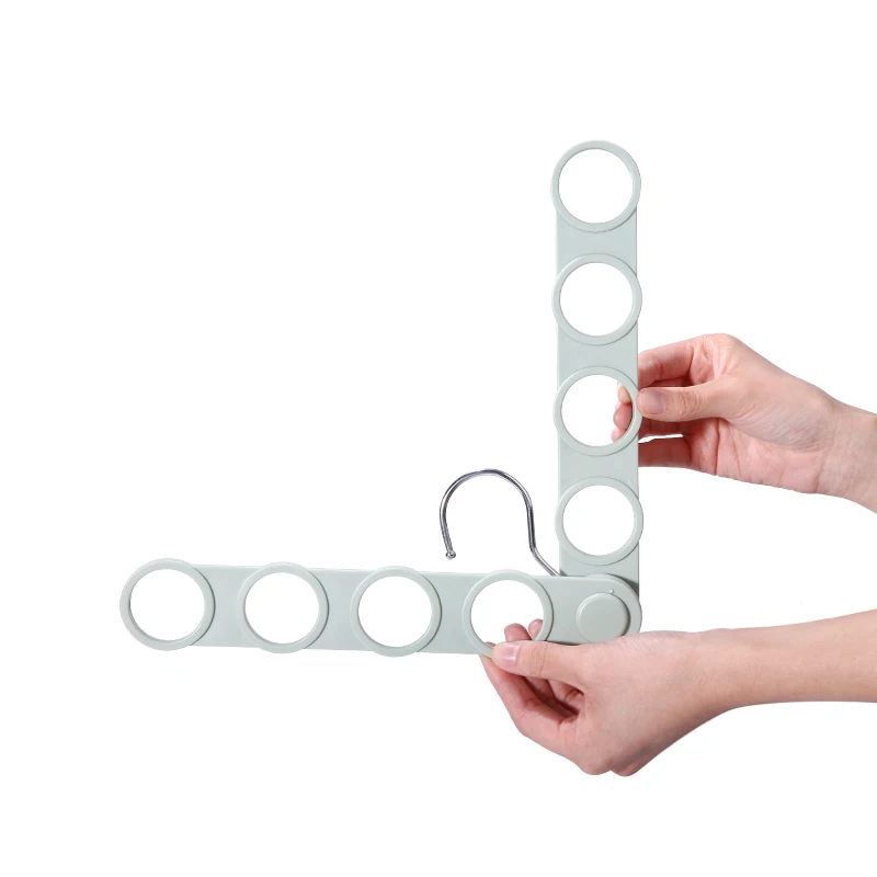 Пластиковые складывающиеся вешалки для шарфа сушилка одежды хранения полотенец