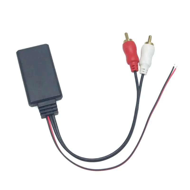 

Универсальный автомобильный модуль приемника Bluetooth 12 В, 2RCA кабель, радиоадаптер, стерео