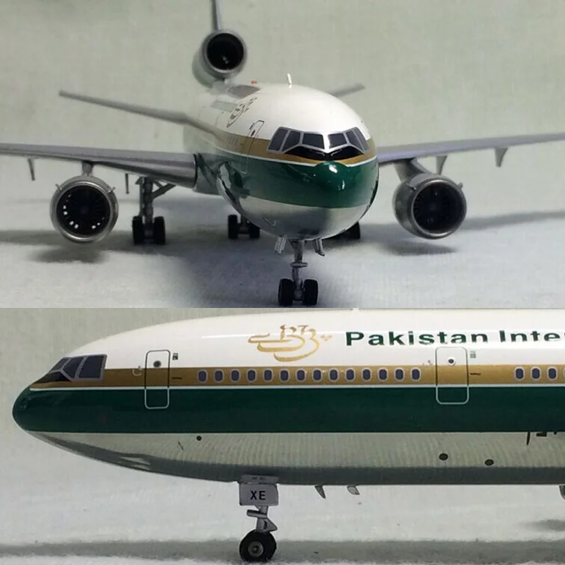 1/200 масштаб DC10 10 30 PIA Pakistan Airlines литой под давлением сплав самолет модель самолета