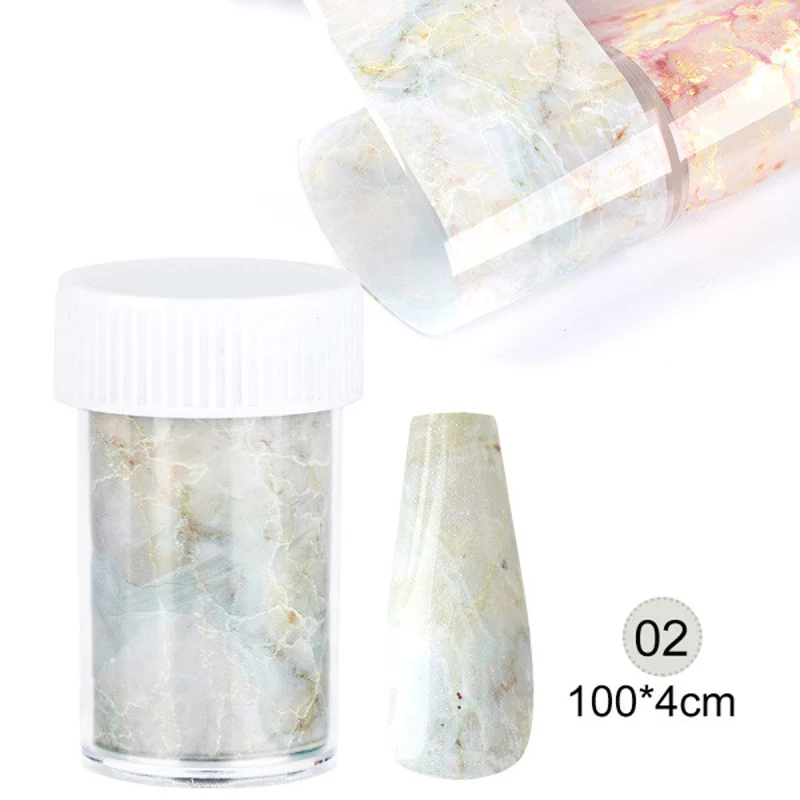 Переводные наклейки для ногтей 1 рулон в коробке бумага переноса из серии