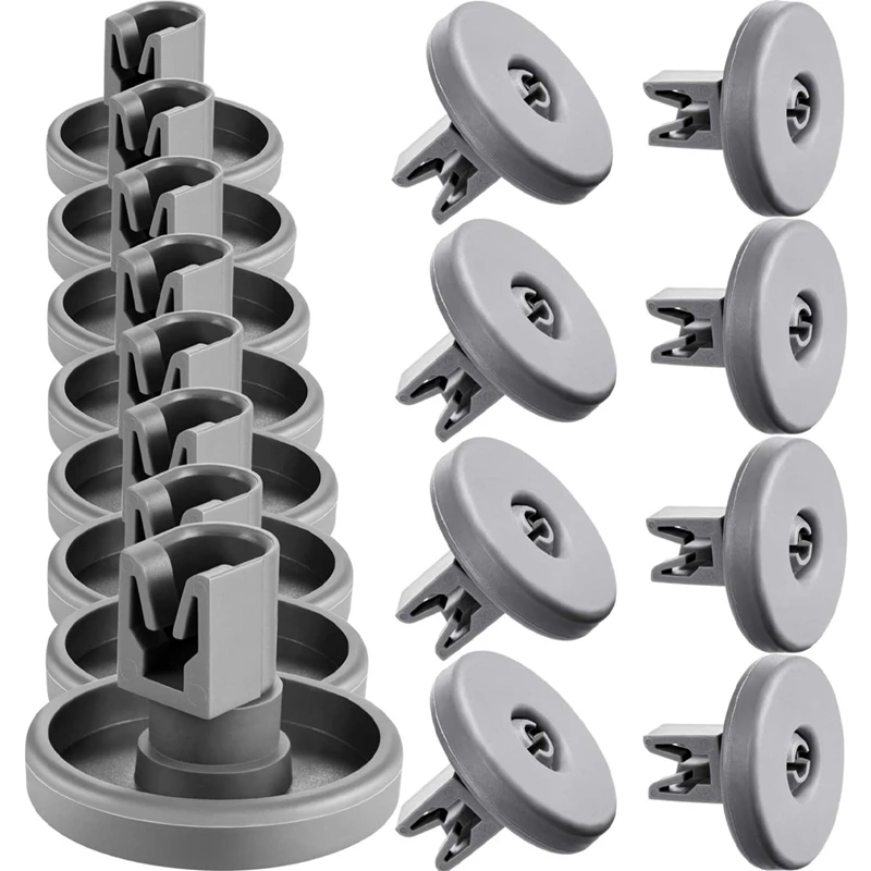 

16 Pack of Dishwasher Wheels Lower Basket Wheels for AEG Electrolux FAVORIT Zanussi Dishwasher Wheels