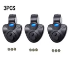 Сигнализатор поклевки для рыбалки, Электронный зуммер на удочке с громкой сиреной, индикатор дневной ночи с батареей B154