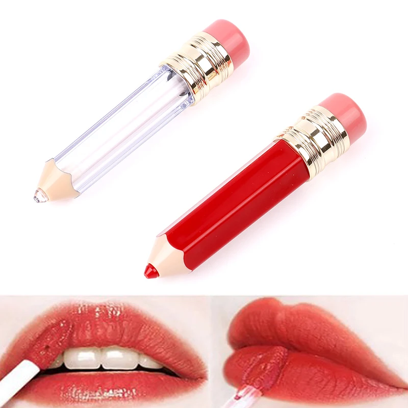 

5ml Empty Lip Gloss Tube Container Clear Lip Balm Tubes Pencil Shape Lipstick