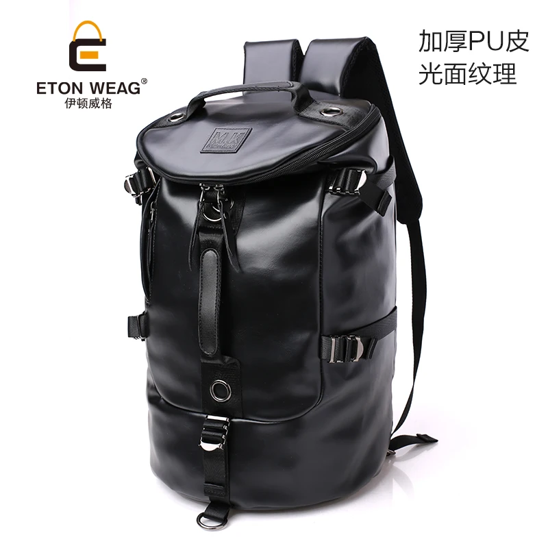 

Fashion Backpack Men Outdoor Travel Backpack Canvas Men Backpack Large Capacity Bucket Student Backpack